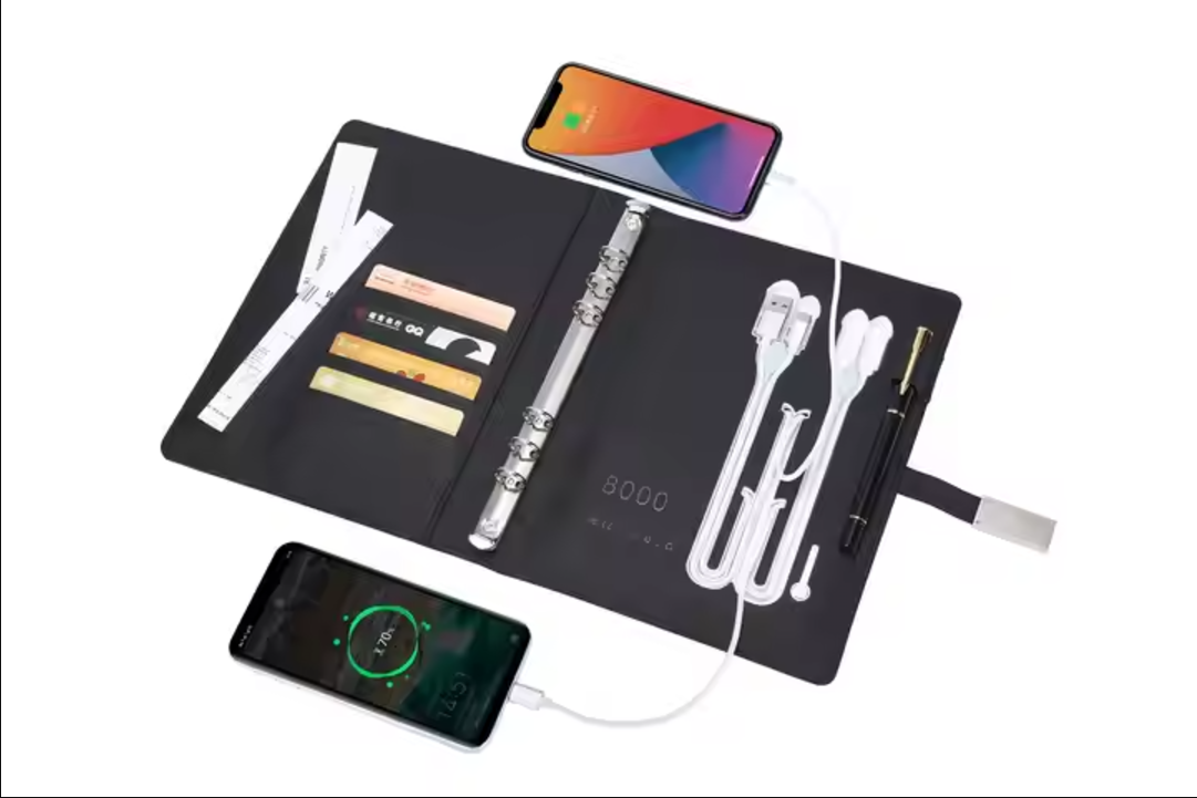 Wireless charging note book