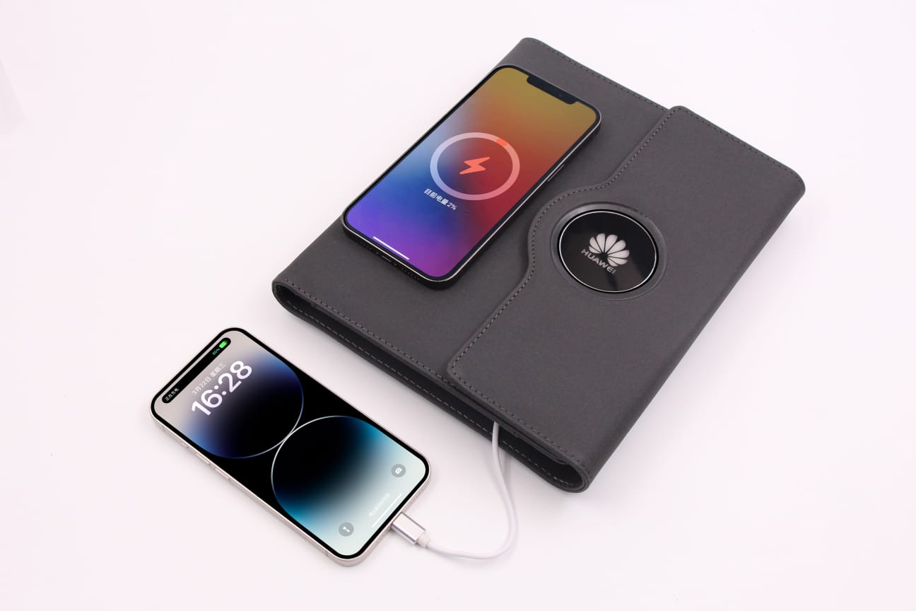 Wireless charging note book